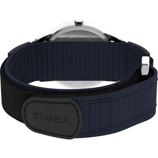 Foto 2 | Reloj Timex Easy Reader De 35 Mm Con Esfera Azul Plateada Para Hombre - Venta Internacional.