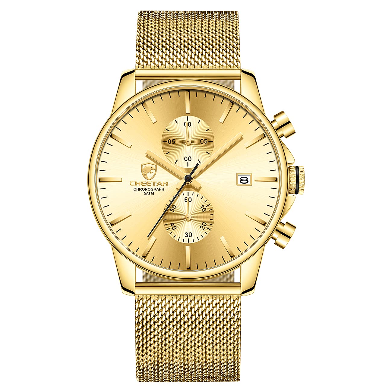 Reloj Golden Hour Fashion Sleek Minimalist Para Hombre - Venta Internacional.