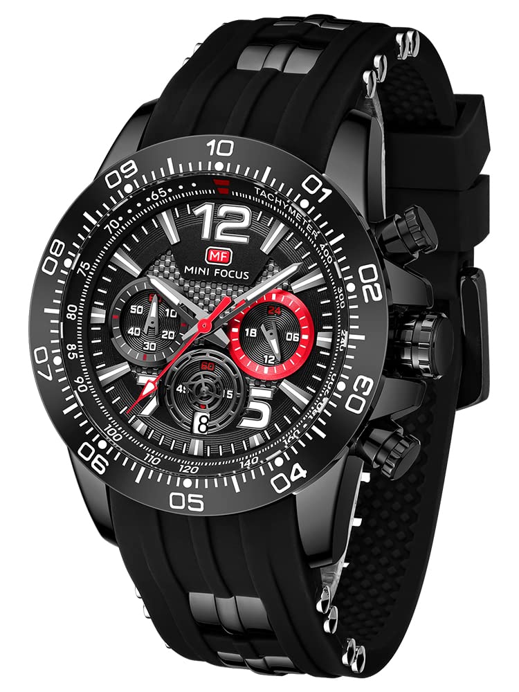 Reloj Aimes Military Waterproof Cronograph Para Hombre A1-black - Venta Internacional.
