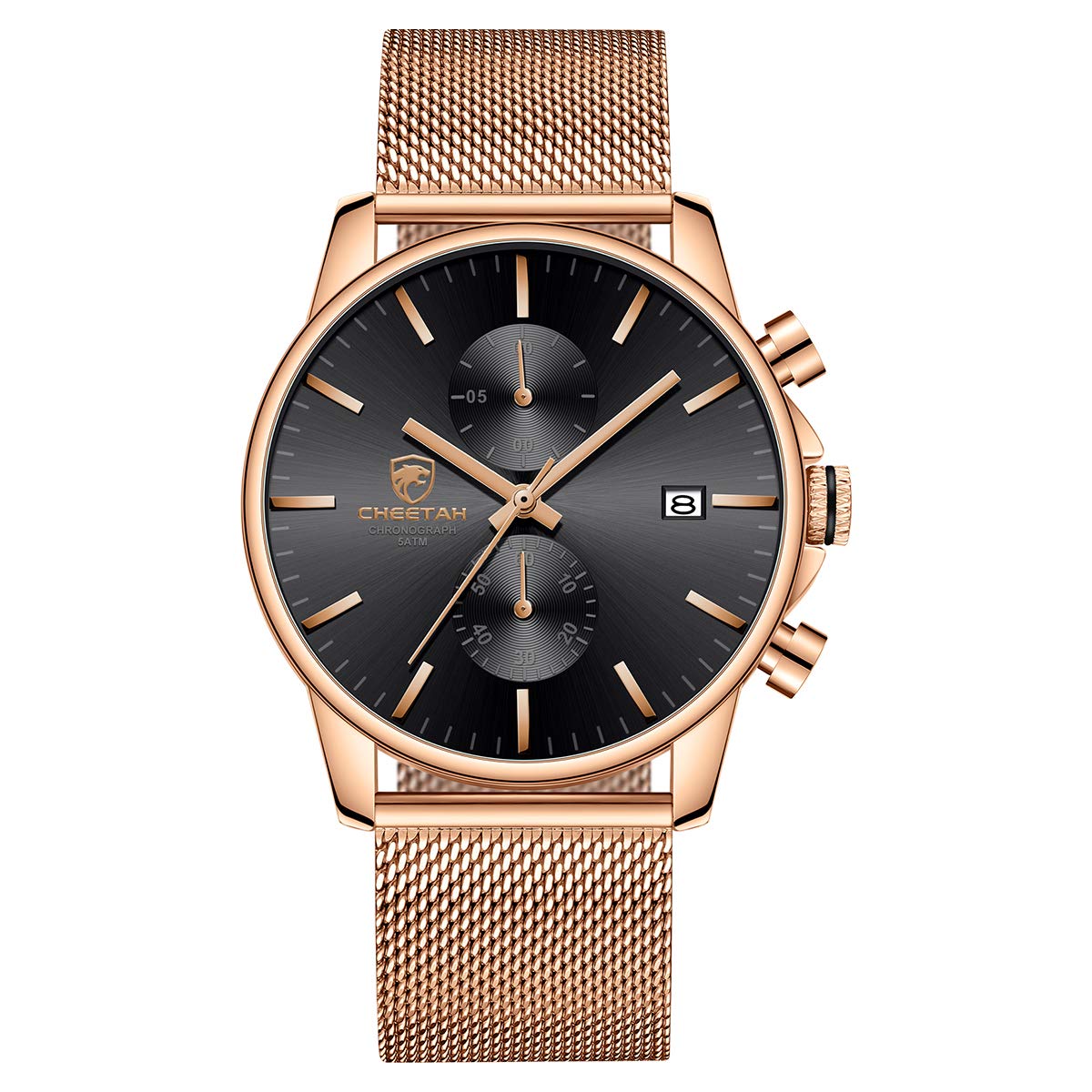 Reloj Golden Hour Fashion Sleek Minimalist Para Hombre - Venta Internacional.