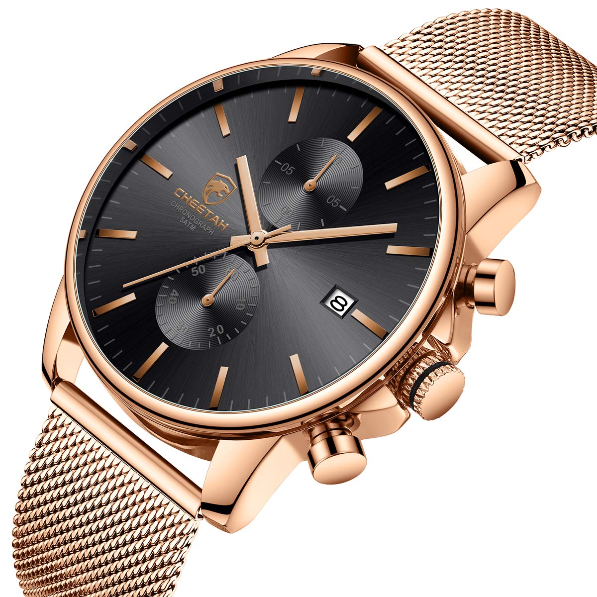 Foto 2 | Reloj Golden Hour Fashion Sleek Minimalist Para Hombre - Venta Internacional.