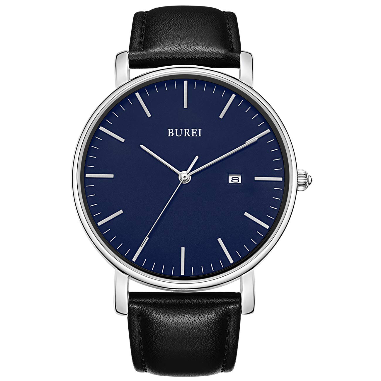 Reloj Burei Fashion Minimalista Impermeable Para Hombre Con Piel - Venta Internacional.