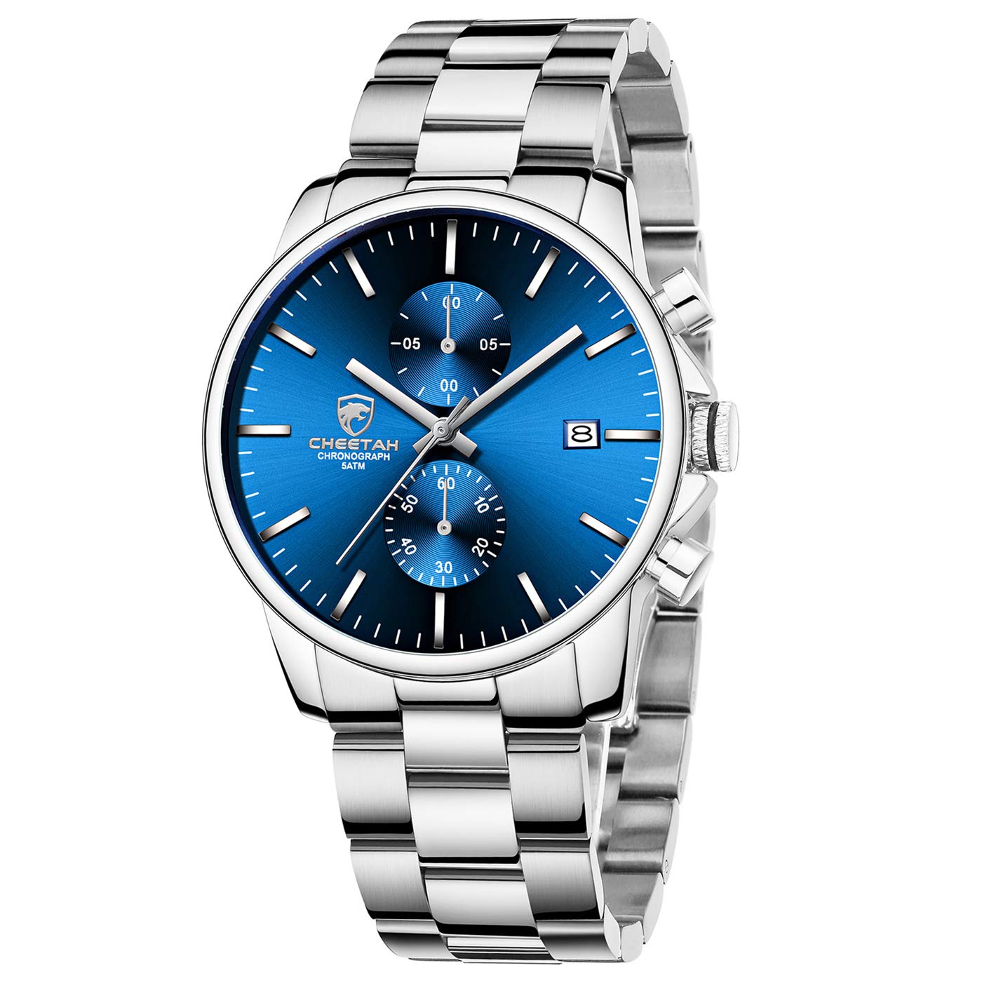 Reloj Golden Hour De Acero Inoxidable Bañado En Plata Para Hombre - Venta Internacional.