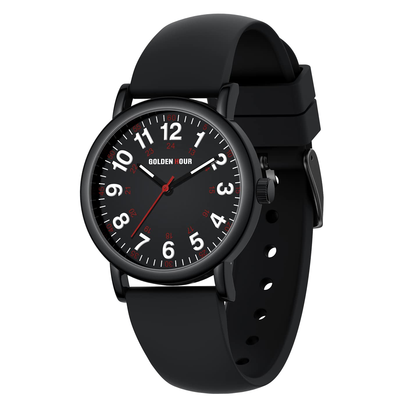 Reloj De Enfermera Golden Hour Impermeable Para Uso Médico Unisex - Venta Internacional.