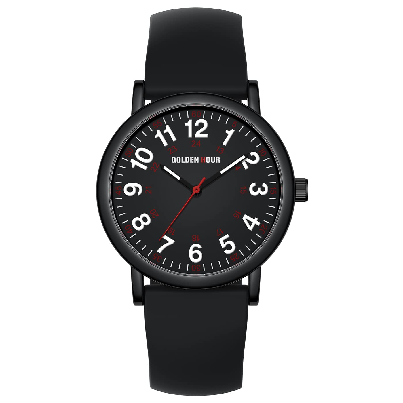 Foto 3 pulgar | Reloj De Enfermera Golden Hour Impermeable Para Uso Médico Unisex - Venta Internacional.