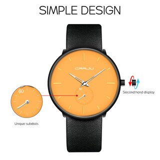 Foto 5 | Reloj Fizili, Ultradelgado Y Minimalista, Impermeable Para Hombre - Venta Internacional.