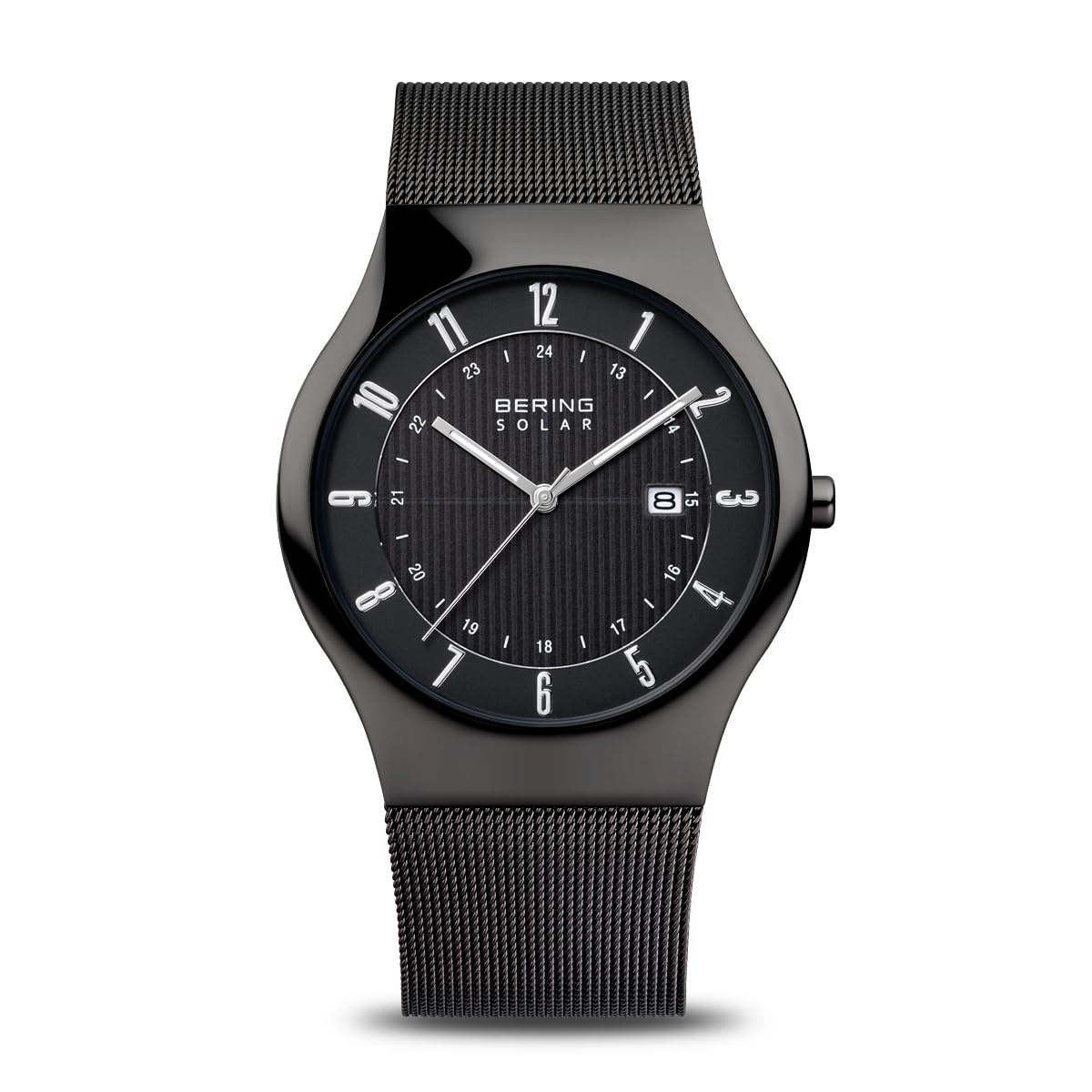 Reloj Bering Para Hombre Analog Solar Collection, Acero Inoxidable - Venta Internacional.