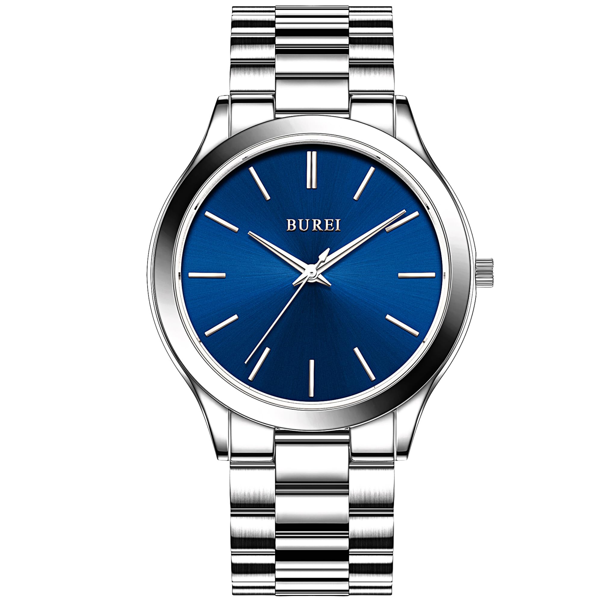 Foto 1 | Reloj Burei Fashion Analógico De Cuarzo De Acero Inoxidable Para Hombre - Venta Internacional.