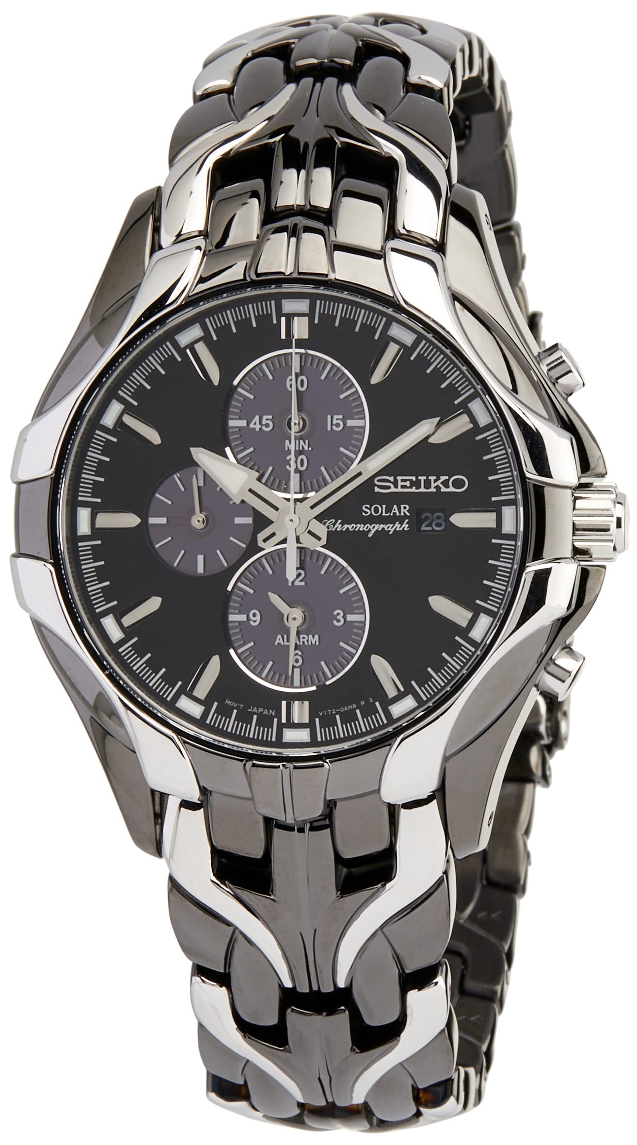 Reloj Seiko Ssc139 Para Hombre Analógico Solar De Acero Inoxidable De 43 Mm - Venta Internacional.