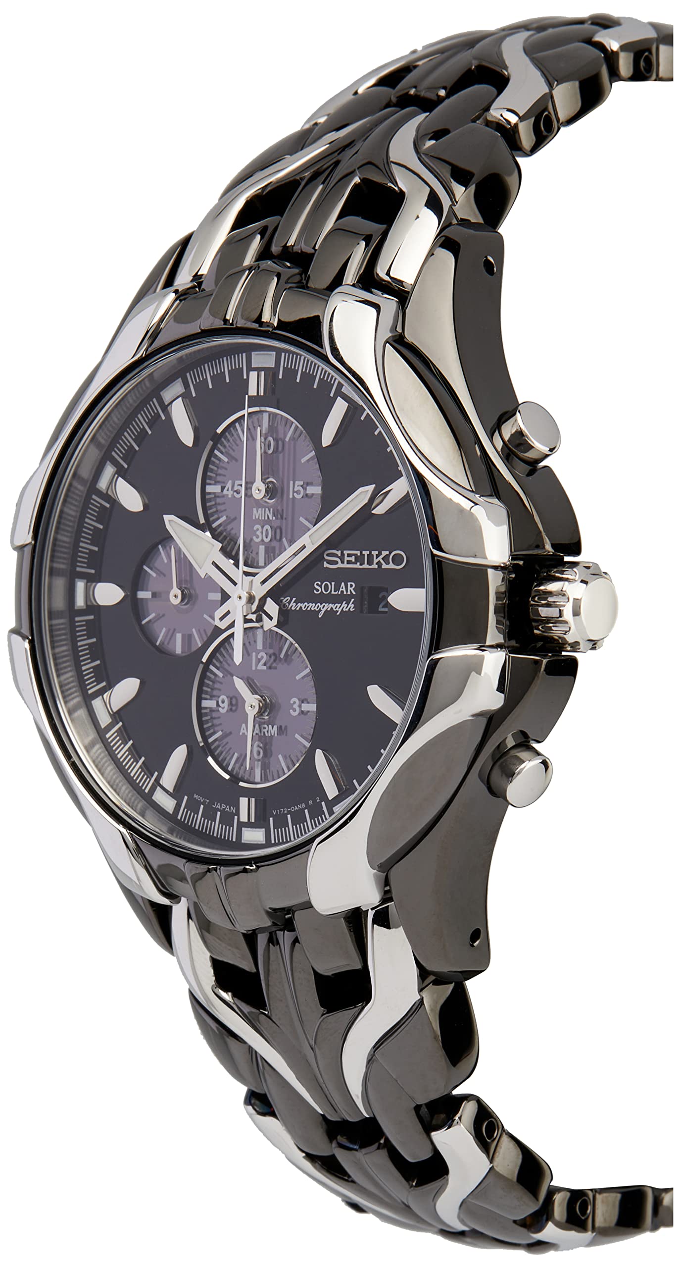 Foto 3 pulgar | Reloj Seiko Ssc139 Para Hombre Analógico Solar De Acero Inoxidable De 43 Mm - Venta Internacional.