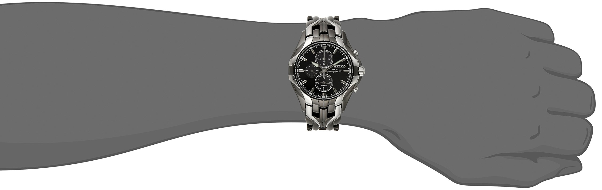 Foto 5 pulgar | Reloj Seiko Ssc139 Para Hombre Analógico Solar De Acero Inoxidable De 43 Mm - Venta Internacional.