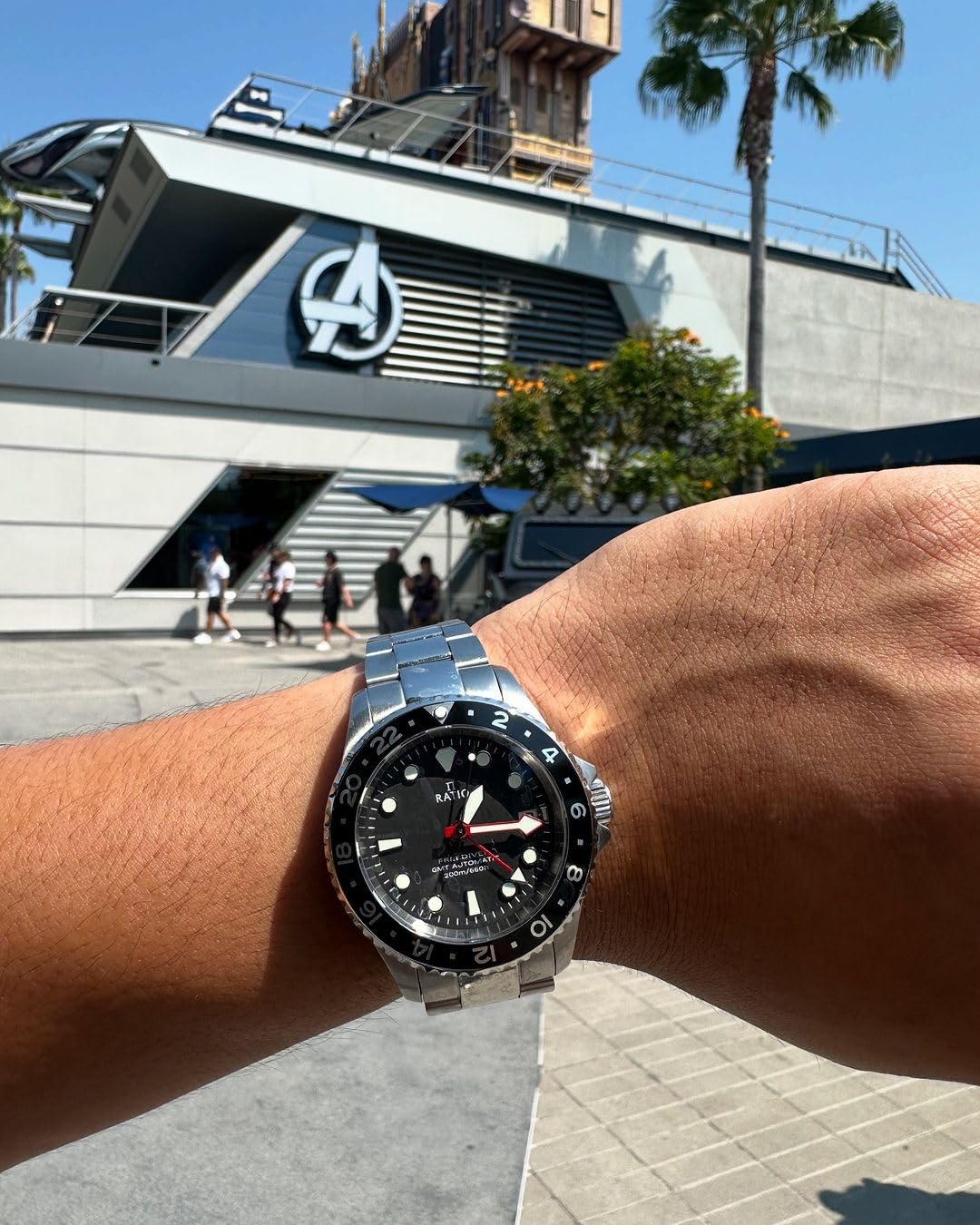 Foto 6 pulgar | Reloj De Buceo Ratio Freediver Gmt Sapphire 200 M Water Resist - Venta Internacional.