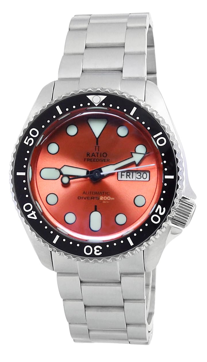 Reloj De Buceo Ratio Freediver Serie Rta 200 M Resistente Al Agua - Venta Internacional.