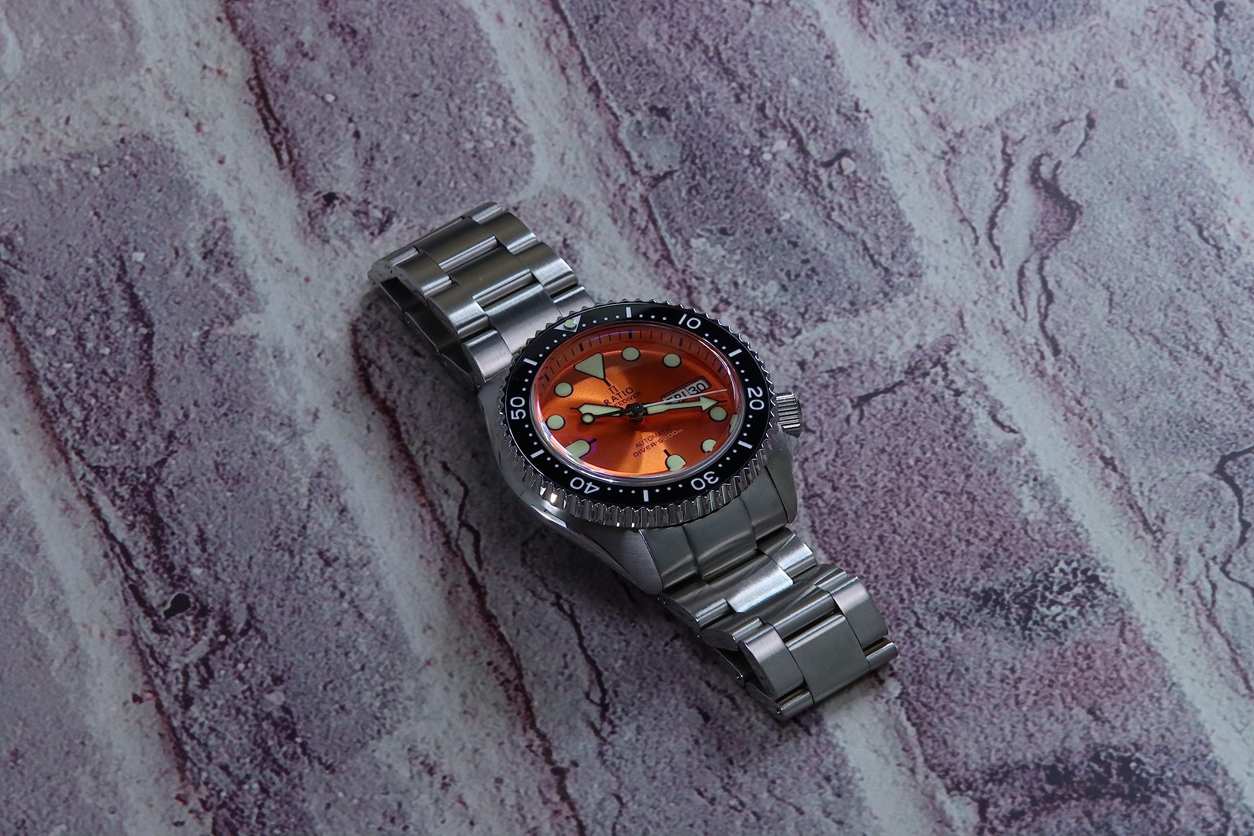 Foto 4 pulgar | Reloj De Buceo Ratio Freediver Serie Rta 200 M Resistente Al Agua - Venta Internacional.