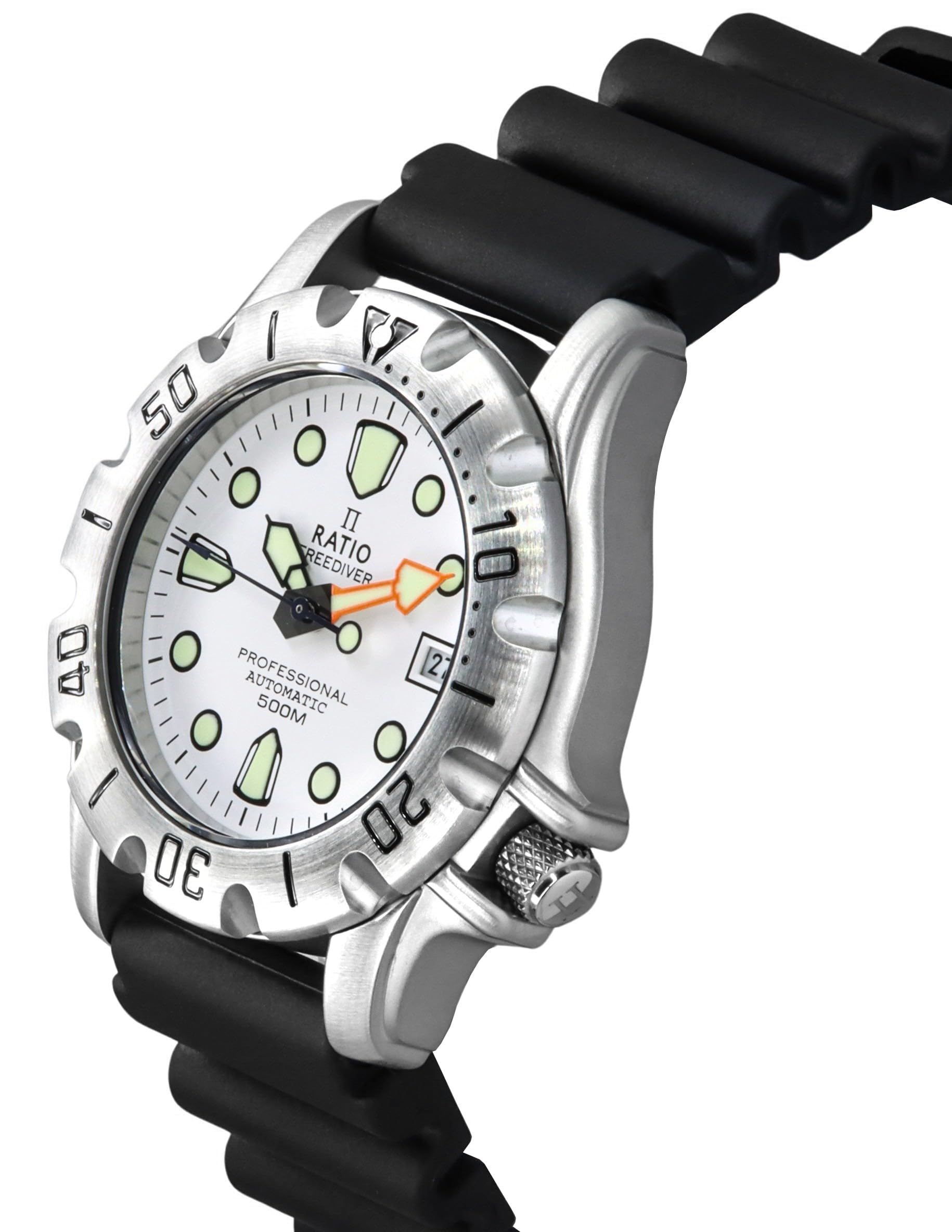 Foto 4 pulgar | Reloj Diver Ratio Freediver Professional Resistente Al Agua Hasta 500 M - Venta Internacional.