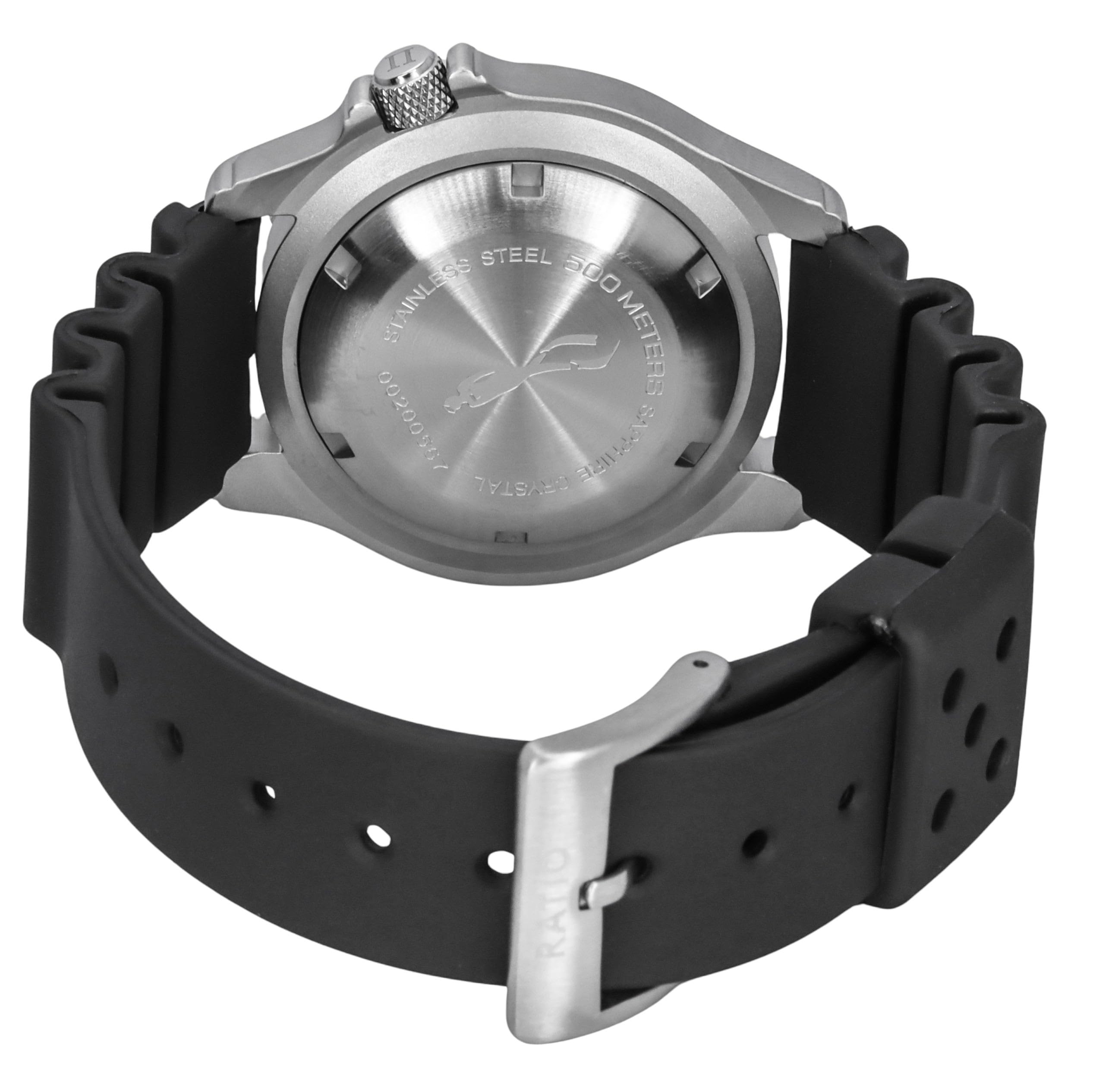 Foto 5 pulgar | Reloj Diver Ratio Freediver Professional Resistente Al Agua Hasta 500 M - Venta Internacional.