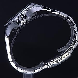 Foto 4 pulgar | Reloj Diver Ratio Freediver Con Cristal De Zafiro Resistente Al Agua Hasta 200 M - Venta Internacional.