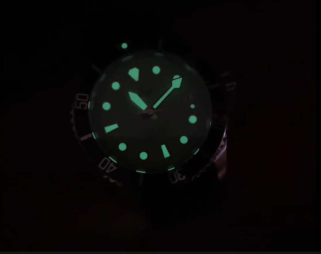 Foto 6 pulgar | Reloj Diver Ratio Freediver Con Cristal De Zafiro Resistente Al Agua Hasta 200 M - Venta Internacional.
