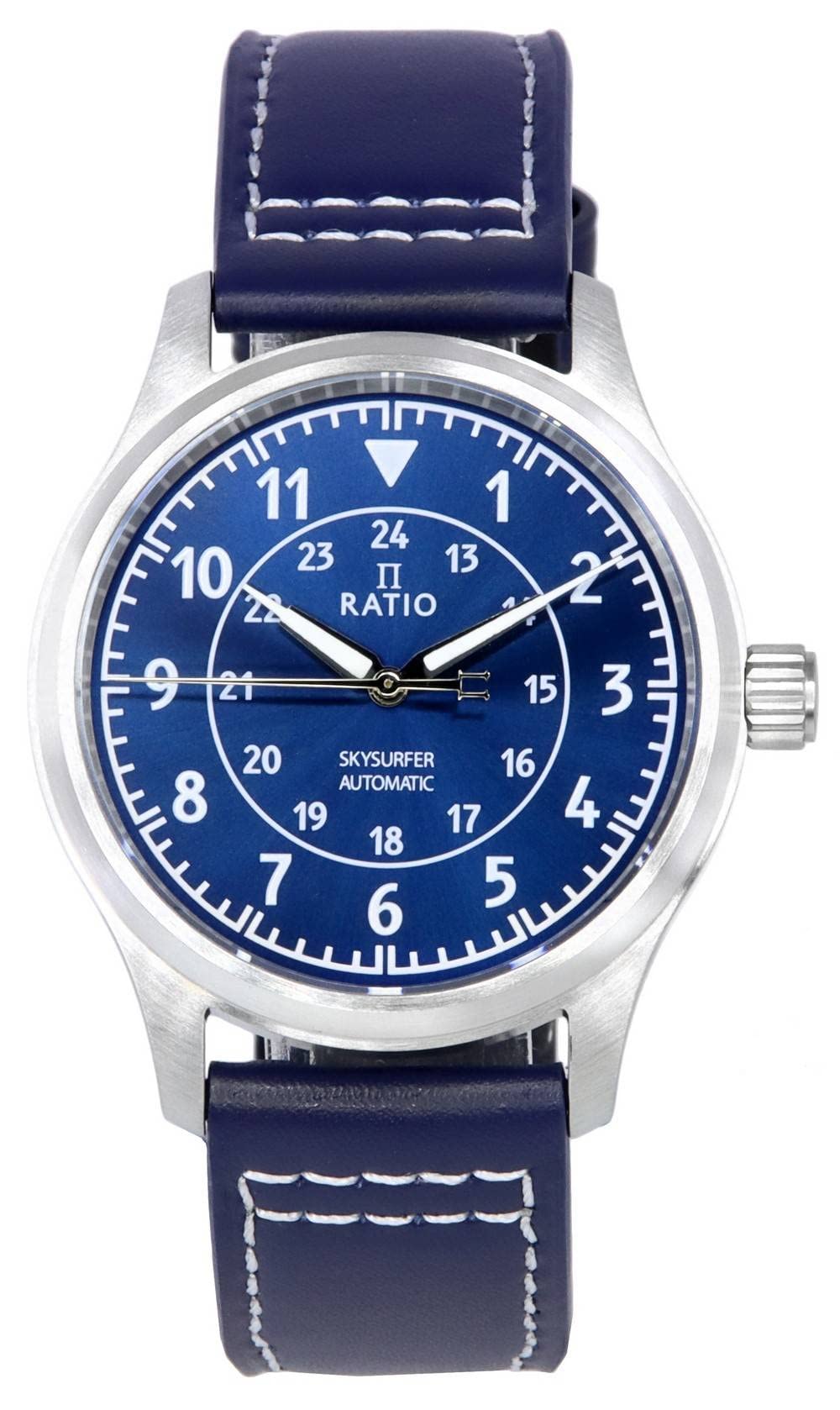 Reloj Ratio Pilot Style Skysurfer Analog, 200 M, Resistente Al Agua - Venta Internacional.