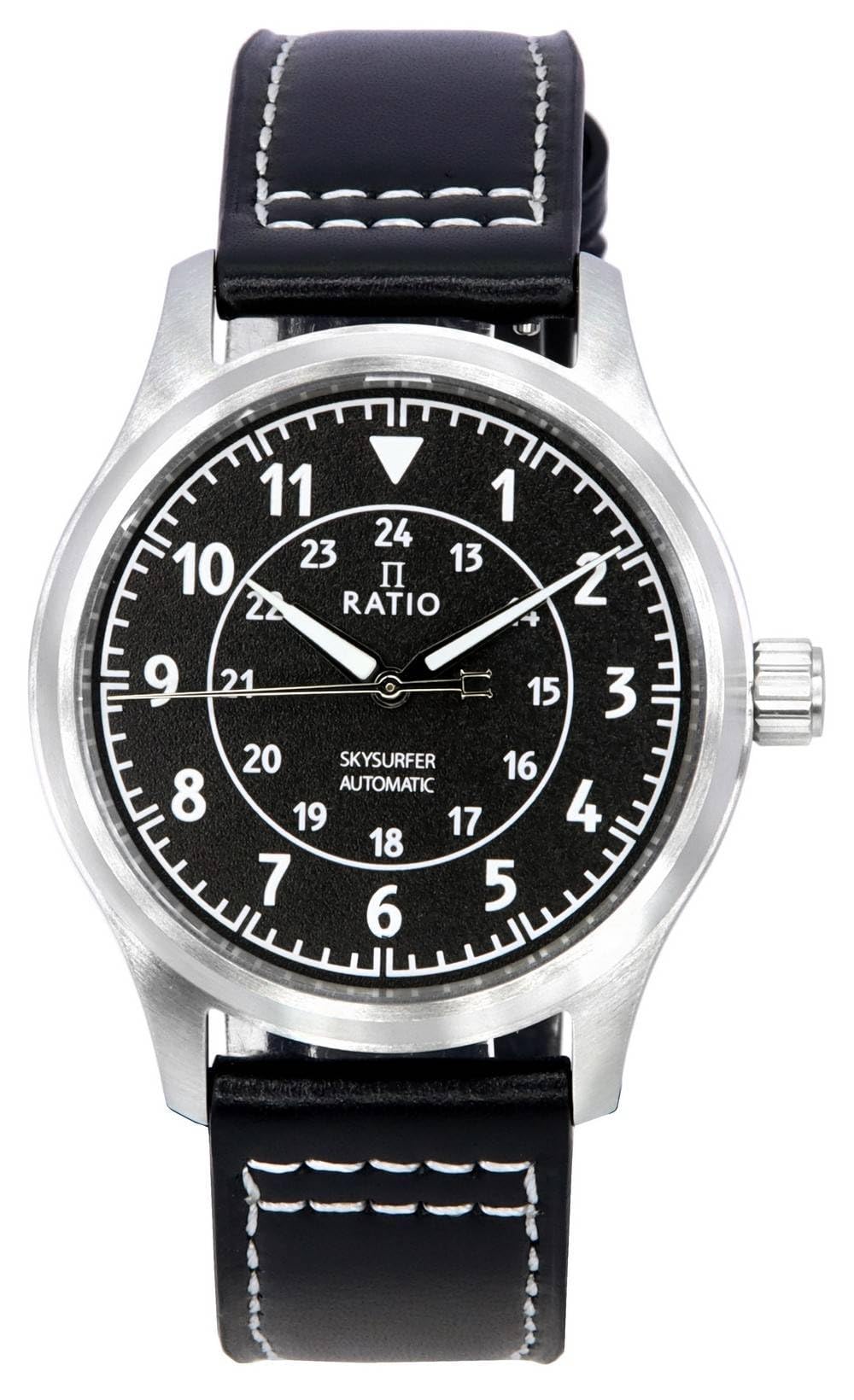 Reloj Ratio Pilot Style Skysurfer 200 M Resistente Al Agua Para Hombre - Venta Internacional.