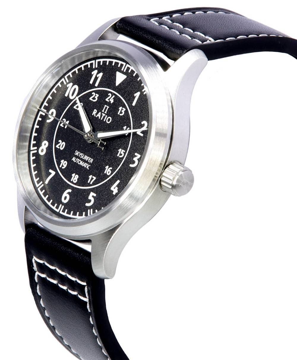 Foto 2 | Reloj Ratio Pilot Style Skysurfer 200 M Resistente Al Agua Para Hombre - Venta Internacional.