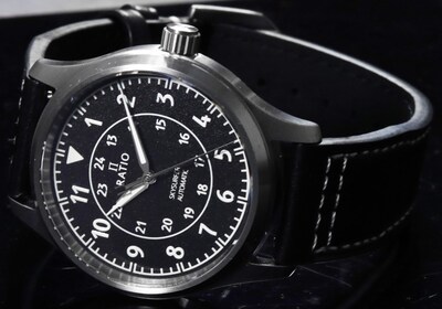 Foto 4 | Reloj Ratio Pilot Style Skysurfer 200 M Resistente Al Agua Para Hombre - Venta Internacional.