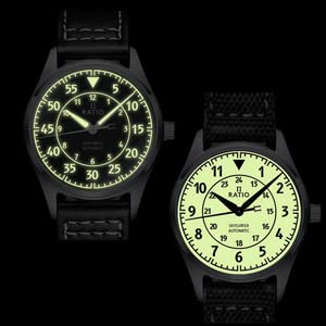Foto 7 pulgar | Reloj Ratio Pilot Style Skysurfer 200 M Resistente Al Agua Para Hombre - Venta Internacional.