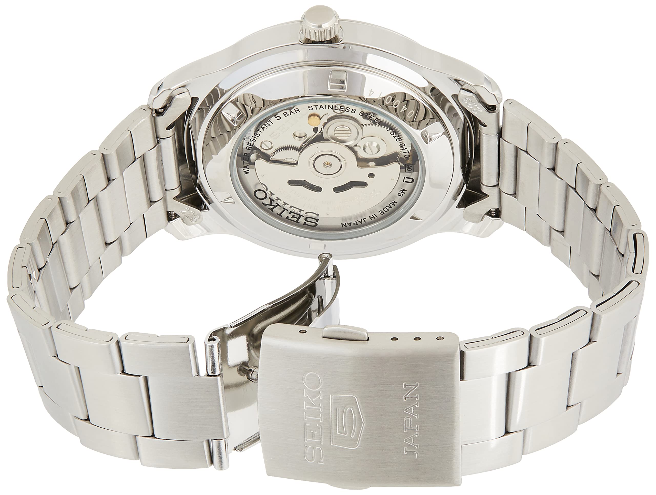 Foto 3 pulgar | Reloj Seiko 5 Automatic Snkp17j1 Para Hombre De Acero Inoxidable - Venta Internacional.