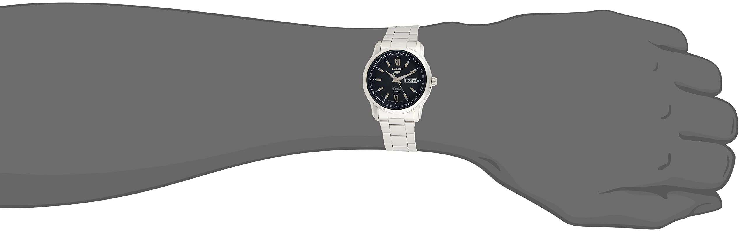 Foto 4 | Reloj Seiko 5 Automatic Snkp17j1 Para Hombre De Acero Inoxidable - Venta Internacional.