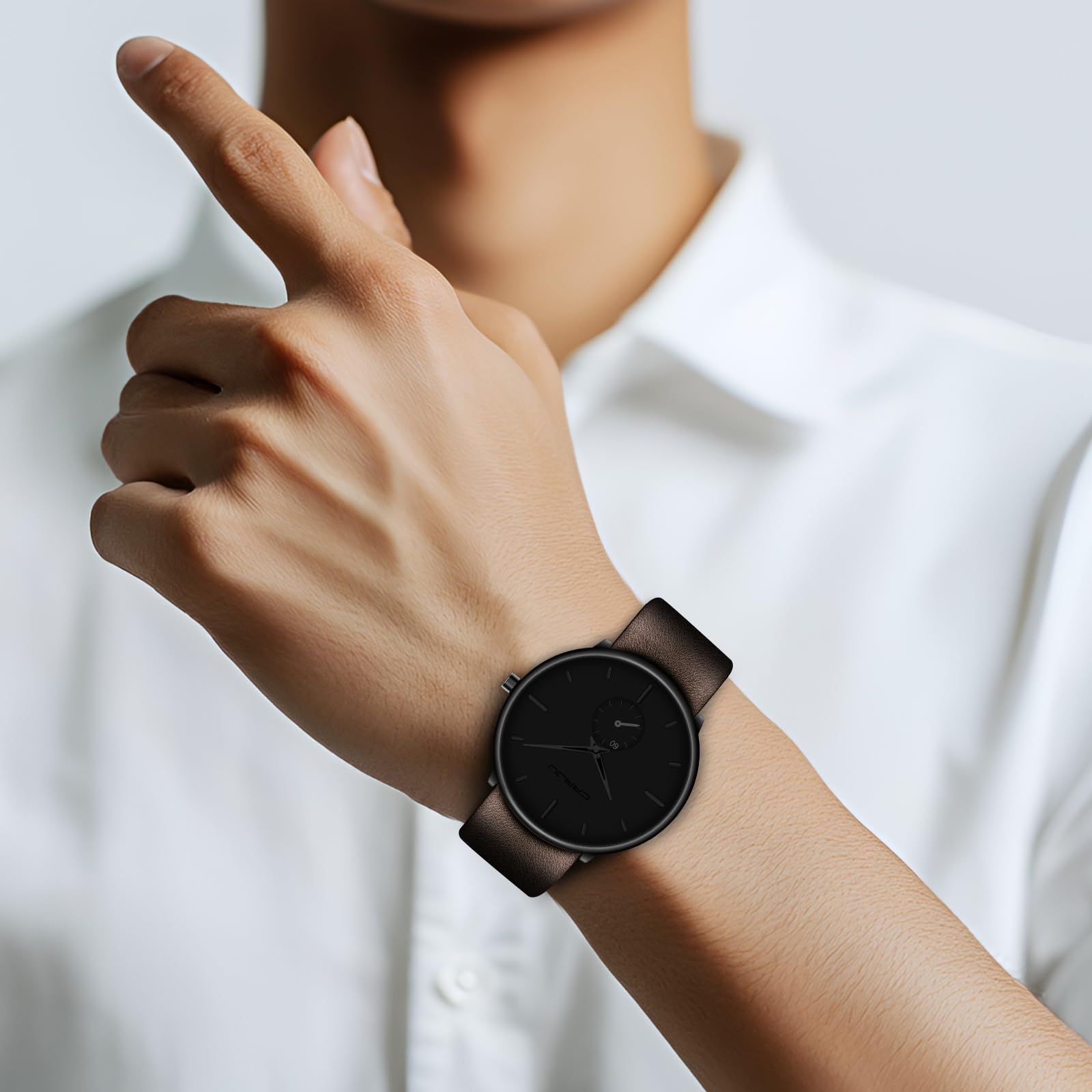 Foto 3 | Reloj Fizili, Ultradelgado Y Minimalista, Impermeable Para Hombre - Venta Internacional.