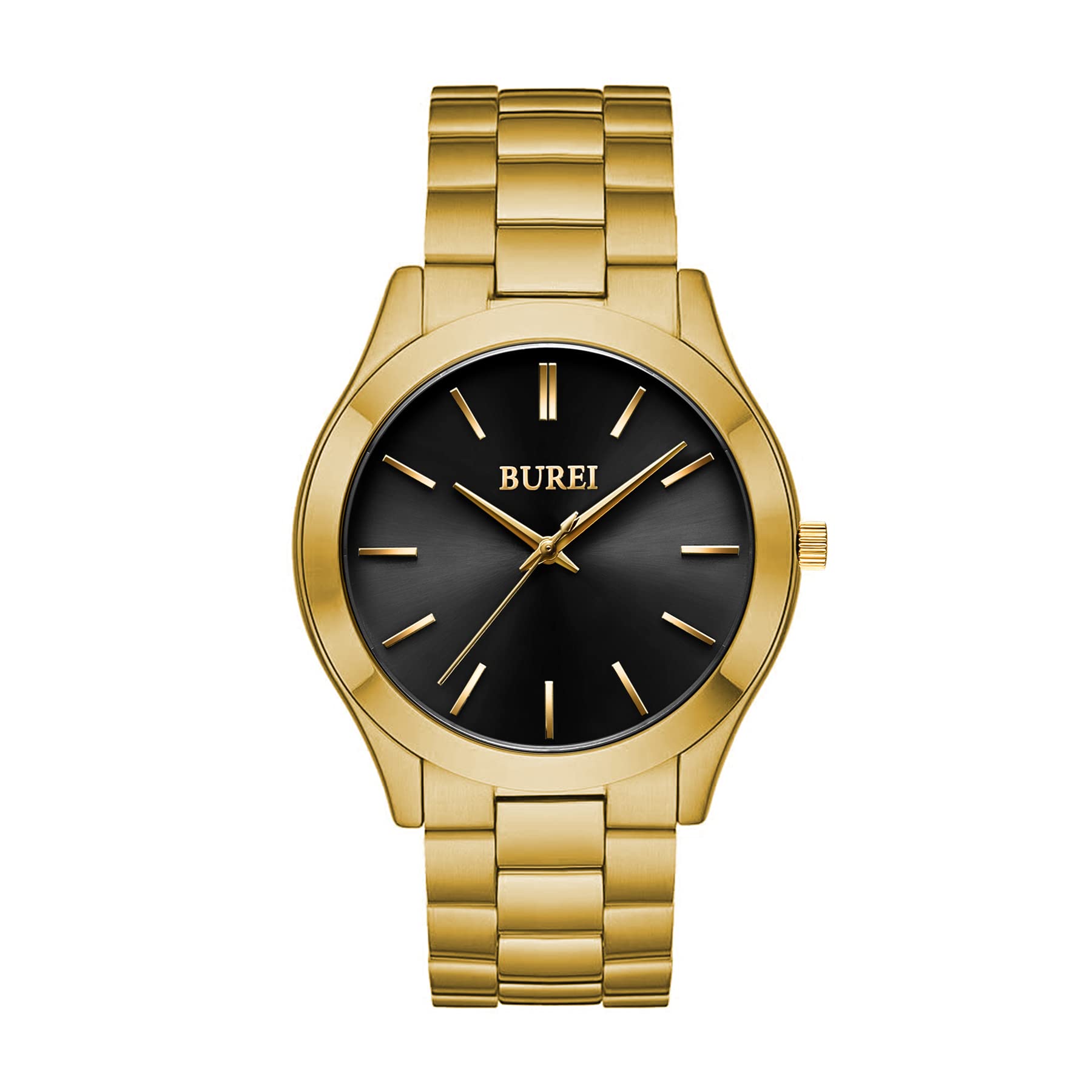 Reloj Burei Fashion Analógico De Cuarzo De Acero Inoxidable Para Hombre - Venta Internacional.