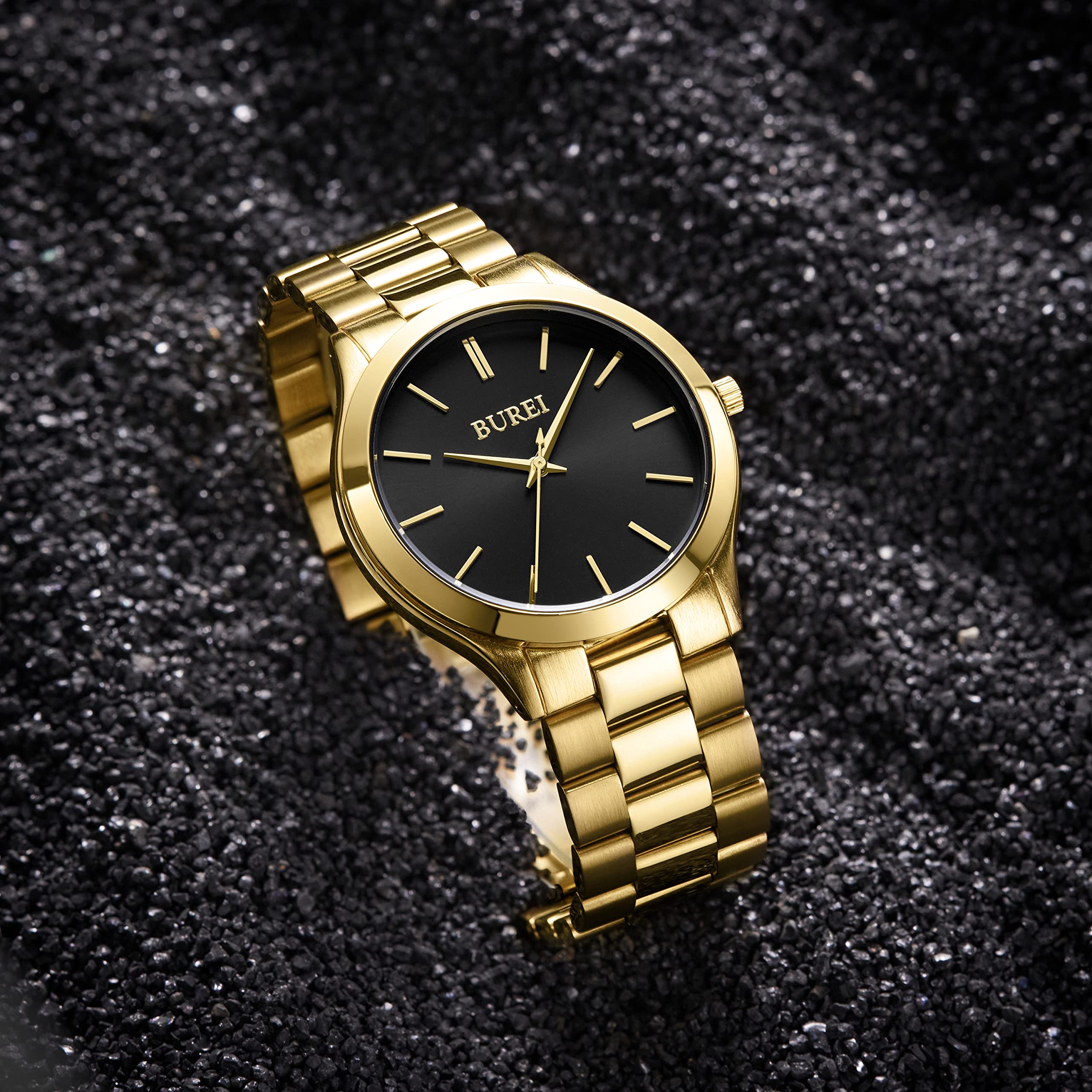 Foto 5 | Reloj Burei Fashion Analógico De Cuarzo De Acero Inoxidable Para Hombre - Venta Internacional.