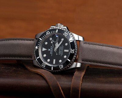 Foto 5 | Pulsera de Reloj Ottoody Leather Quick Release Top Grain 18-22 mm - Venta Internacional
