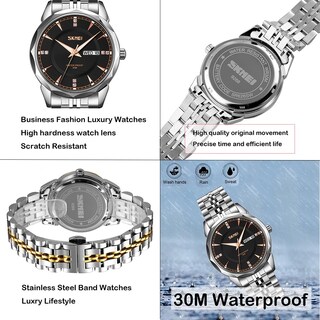 Foto 4 | Reloj Skmei Business Waterproof Luxury Para Hombre Plateado - Venta Internacional.