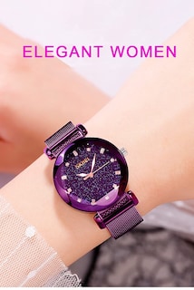 Foto 3 | Reloj Skmei Vestido De Moda Casual Impermeable Para Mujer En Oro Rosa - Venta Internacional.
