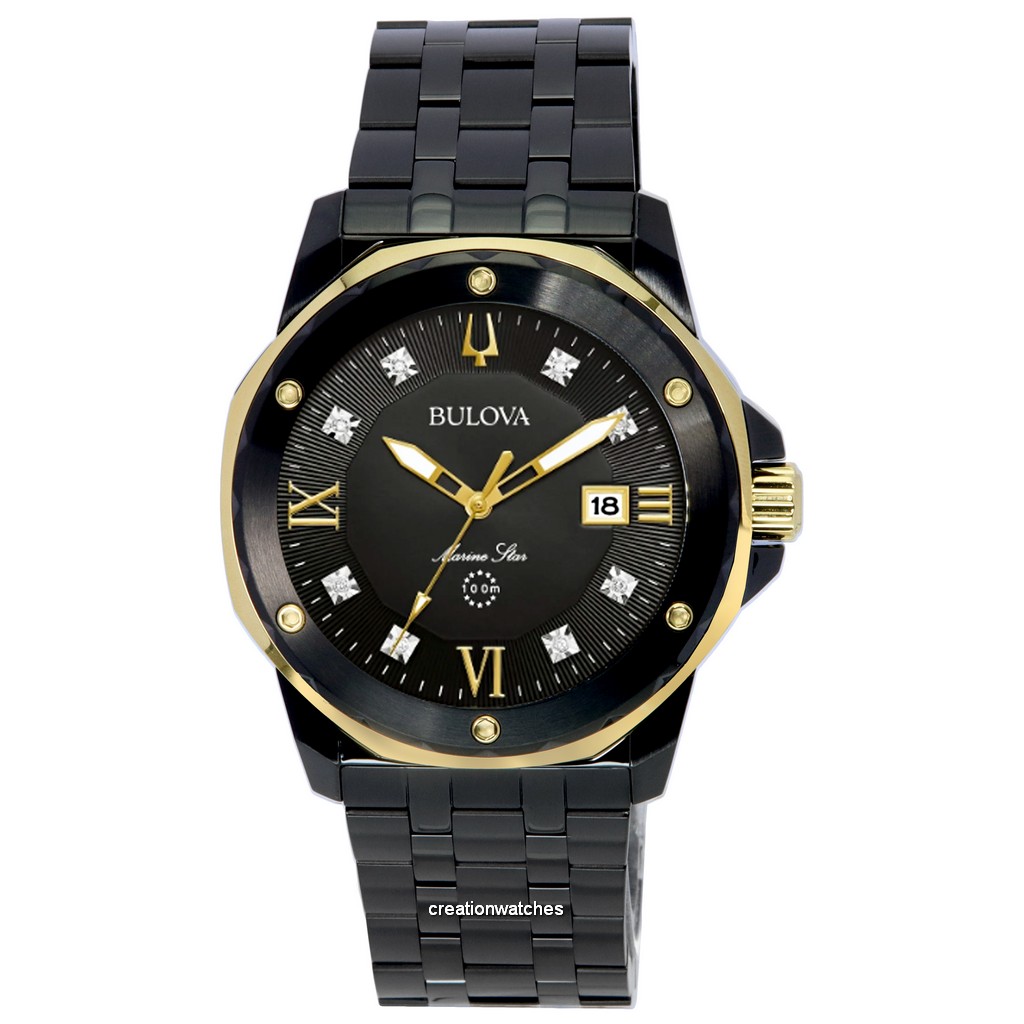 Foto 2 pulgar | Reloj Bulova Marine Star 98d176 Quartz Para Hombre - Venta Internacional.