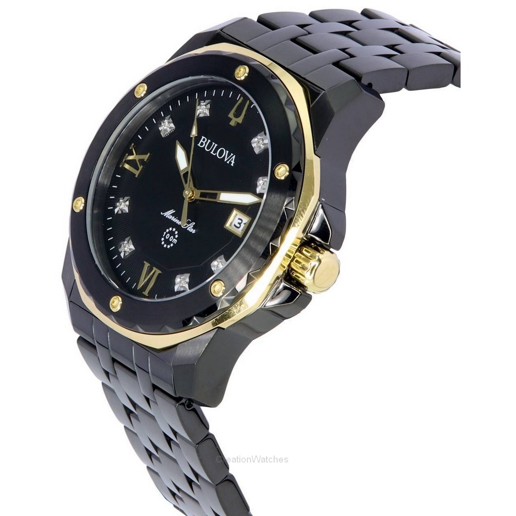 Foto 4 pulgar | Reloj Bulova Marine Star 98d176 Quartz Para Hombre - Venta Internacional.
