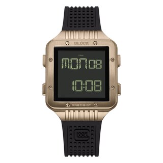 Foto 1 | Reloj Glock Precision Para Hombre Con Carcasa De Acero Caqui Y Correa Negra - Venta Internacional.