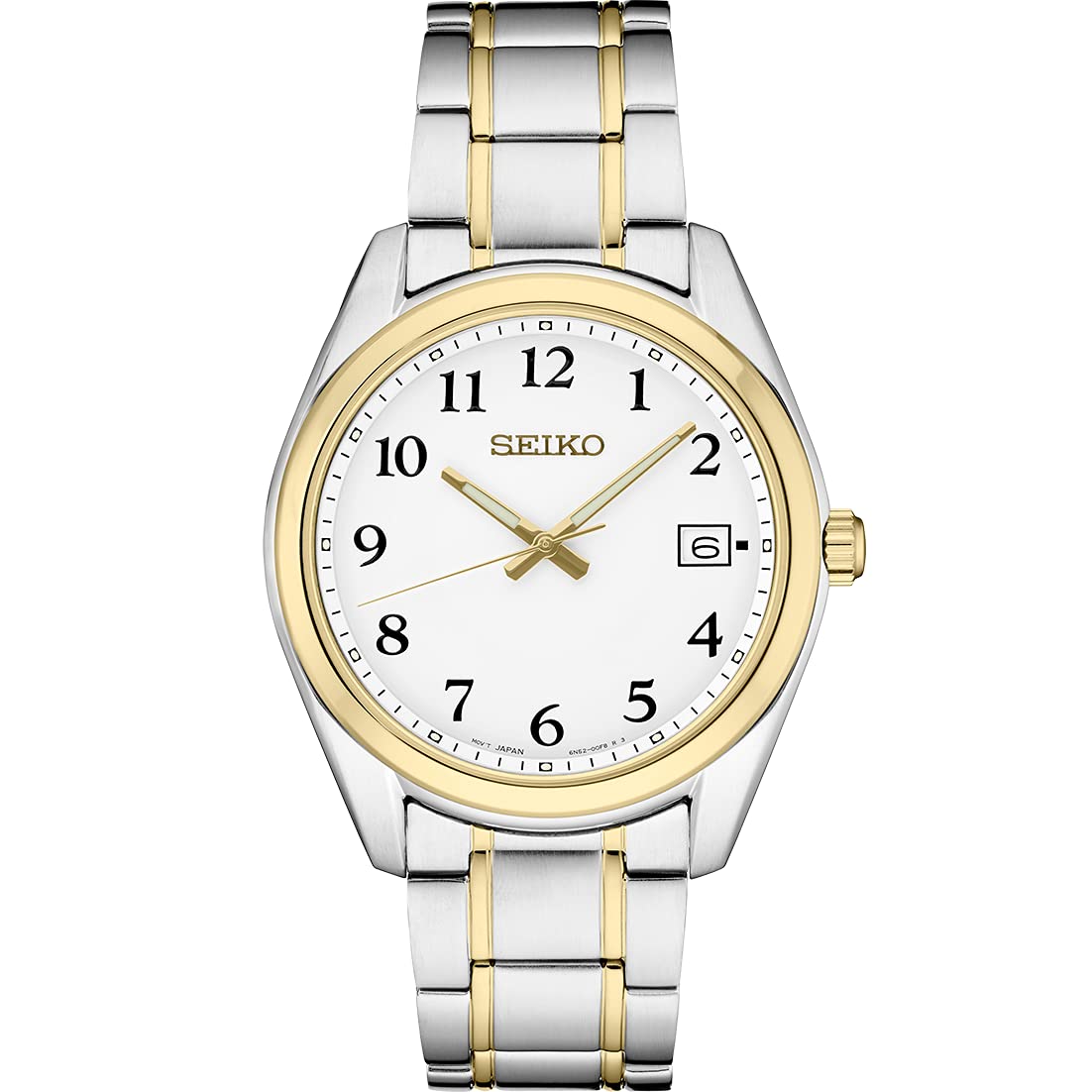Reloj Seiko Sur460 Para Hombre, Esfera Blanca Analógica, 100 M, Resistente Al Agua - Venta Internacional.
