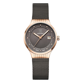 Foto 1 | Reloj Glock Precision Con Caja De Acero Dorado Rosa De 35 Mm Para Hombre - Venta Internacional.