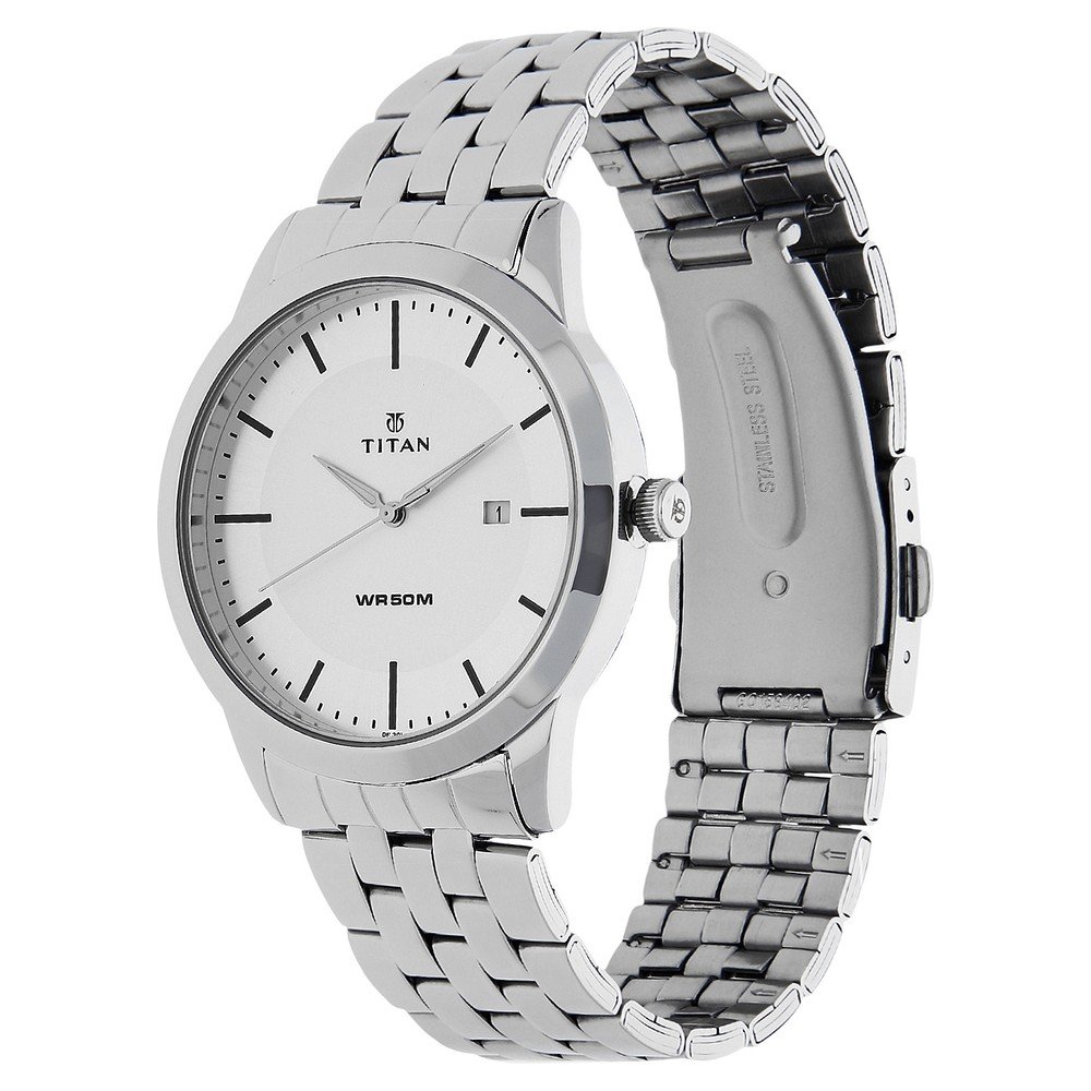 Foto 5 pulgar | Reloj Titan Neo Nm1584sm03/nn1584sm03 Con Esfera Plateada Para Hombre - Venta Internacional.