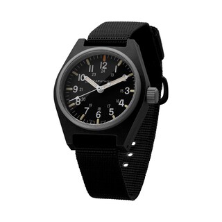 Foto 1 | Reloj Marathon De Cuarzo De Uso General De 34 Mm Negro Con Nailon St - Venta Internacional.