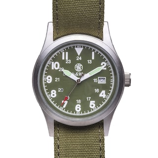 Foto 2 | Reloj Smith & Wesson Military Para Hombre, 38 Mm, 3 Correas, Resistente Al Agua - Venta Internacional.