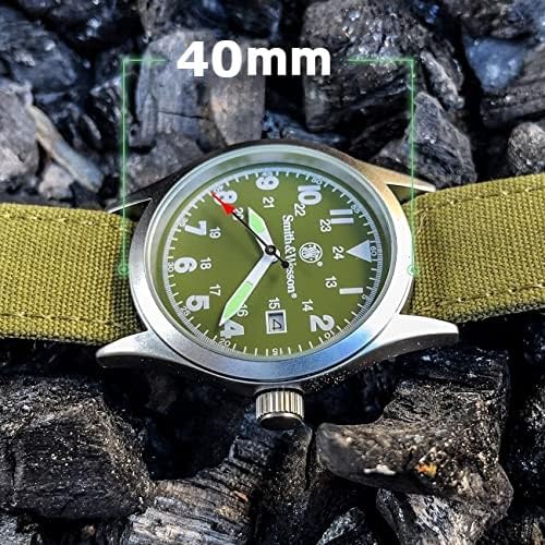 Foto 6 pulgar | Reloj Smith & Wesson Military Para Hombre, 38 Mm, 3 Correas, Resistente Al Agua - Venta Internacional.