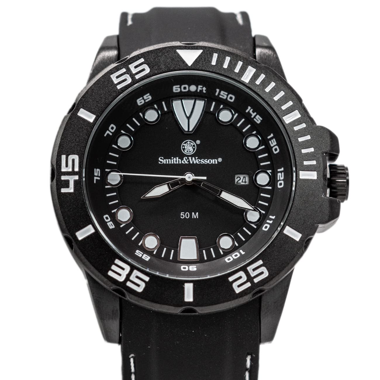 Foto 3 pulgar | Reloj Smith & Wesson Scout Con Correa De Caucho De 48 Mm Para Hombre - Venta Internacional.