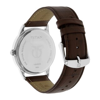 Foto 2 | Reloj Titan Otoño-invierno 19 Con Esfera Analógica Plateada Para Hombre - Venta Internacional.