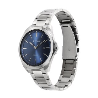 Foto 2 | Reloj Titan para Hombre 90177TM01 Plateado - Venta Internacional