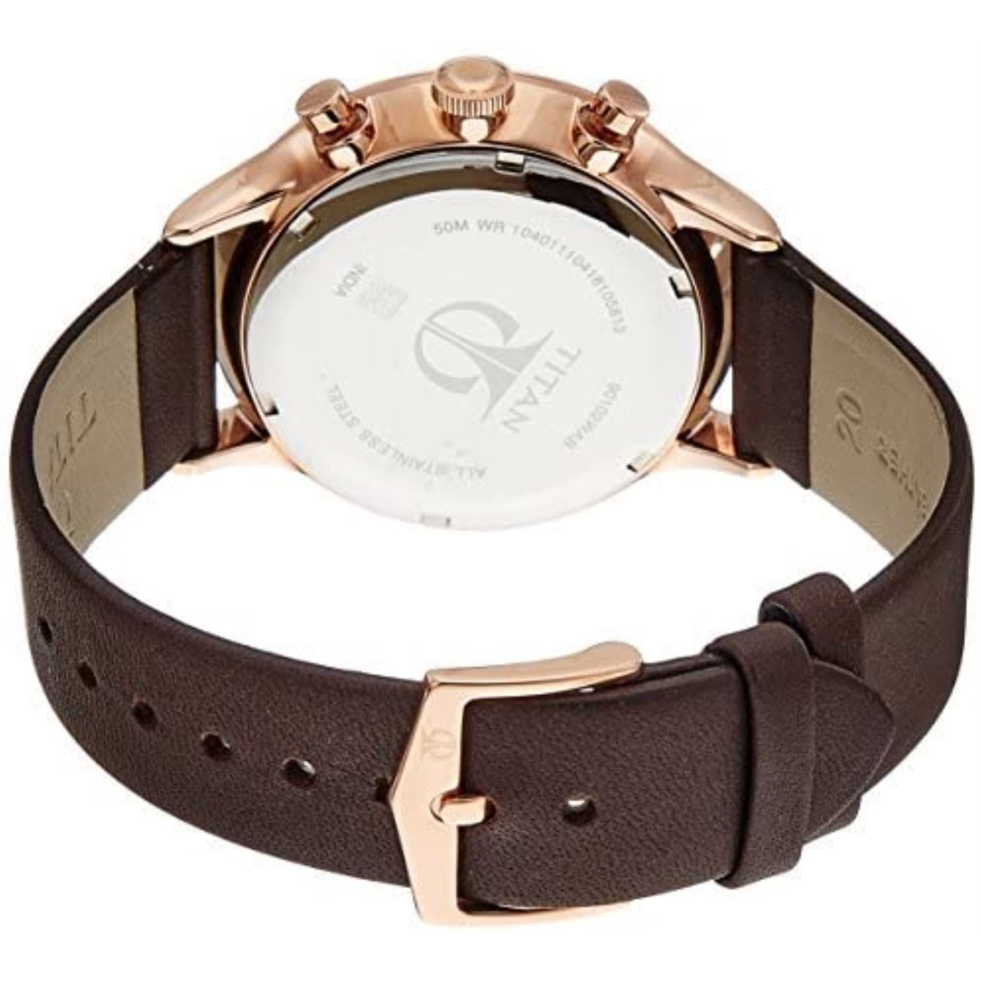 Foto 3 pulgar | Reloj Titan para Hombre Workwear On Trend Marrón - Venta Internacional