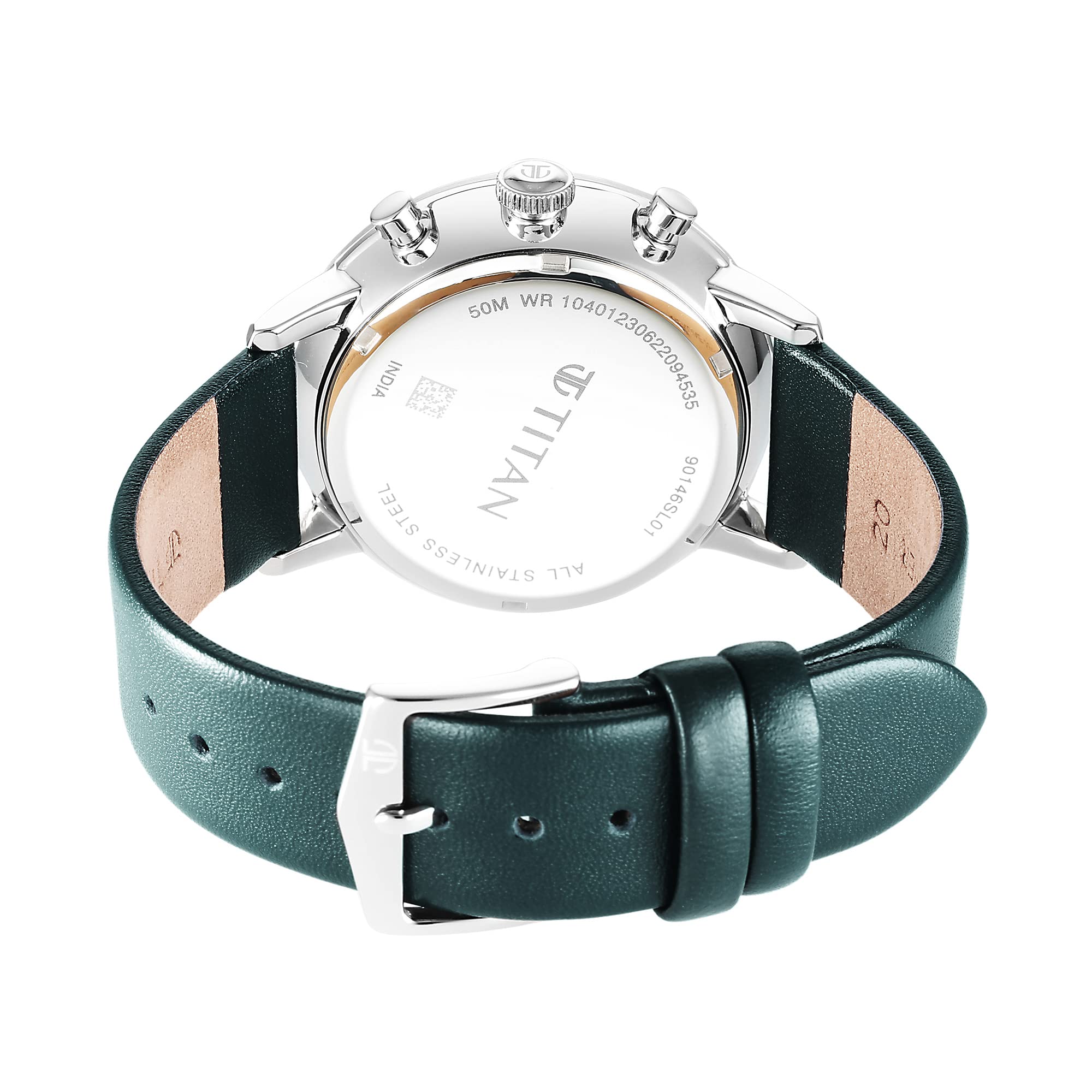 Foto 2 | Reloj Titan para Hombre NR90146SL01 Verde - Venta Internacional