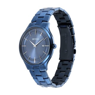 Foto 4 | Reloj Titan para Hombre 90142QM01 Azul - Venta Internacional
